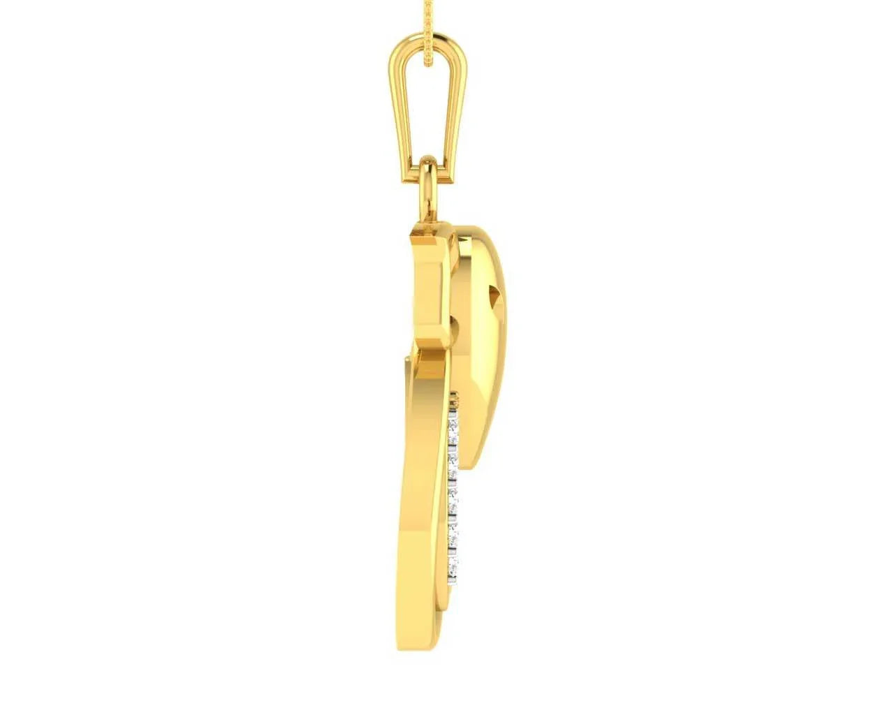 Ganesh Gold Pendant - Jewelslane