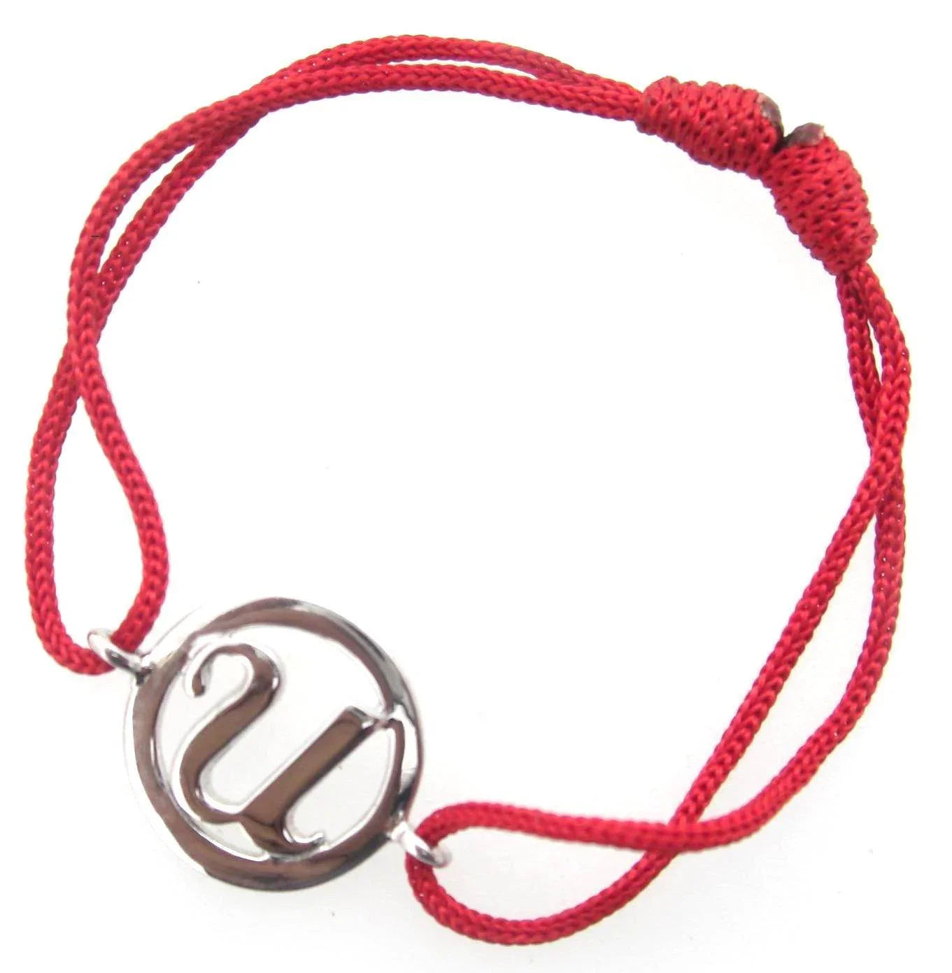 Alphabets Bracelet in Silver (A-Z) - Jewelslane