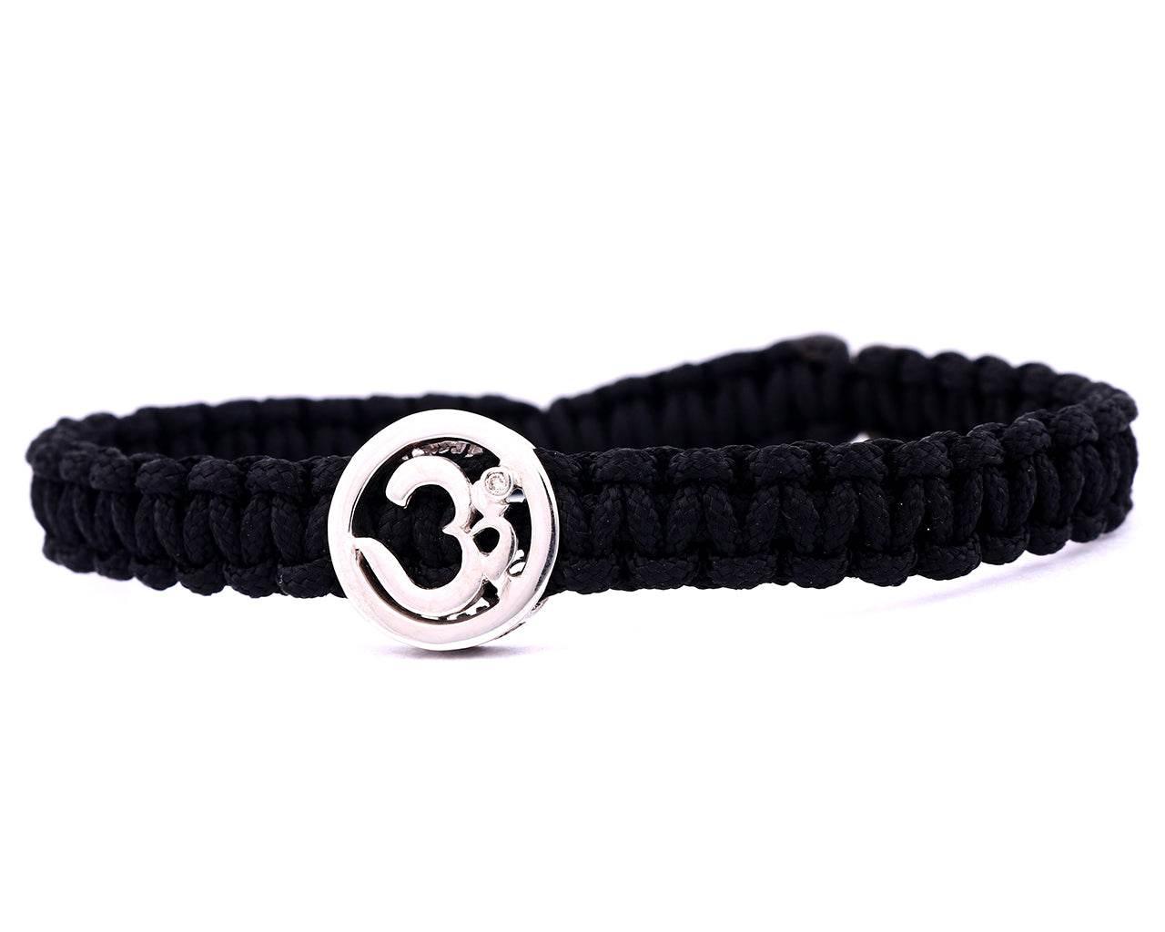 Aumkaara Gents Bracelet in Silver - Jewelslane