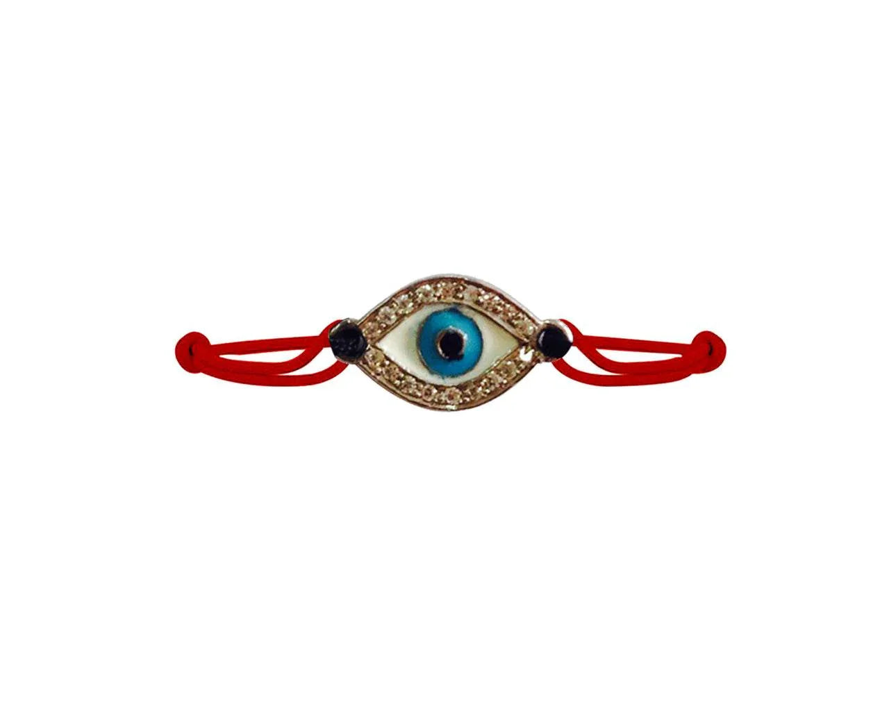 Evil Eye Silver Bracelet - Jewelslane
