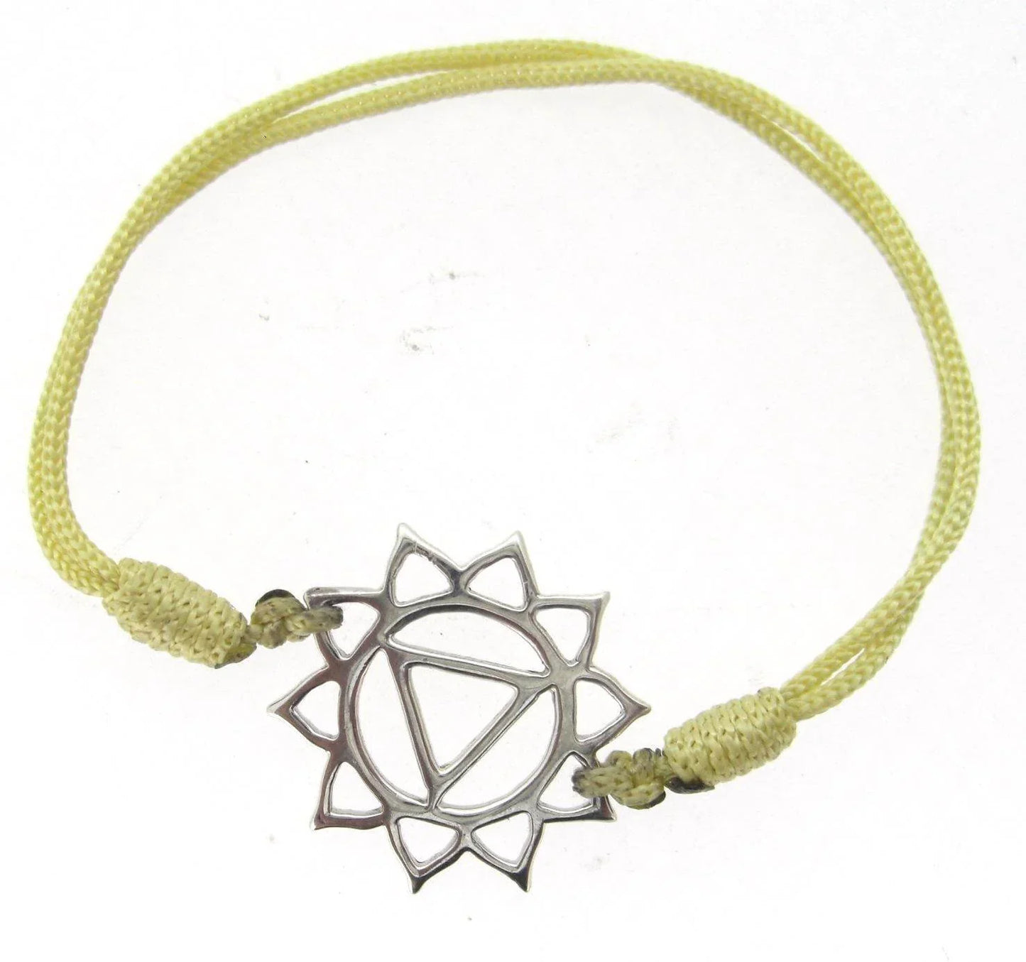 Solar Chakra Bracelet in Silver - Jewelslane