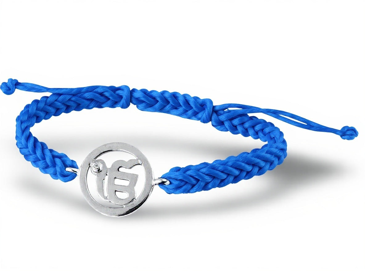 Ik Onkaar Silver Bracelet - Jewelslane