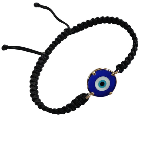 Evil Eye Charm Bracelet with Blue Lapiz - Jewelslane