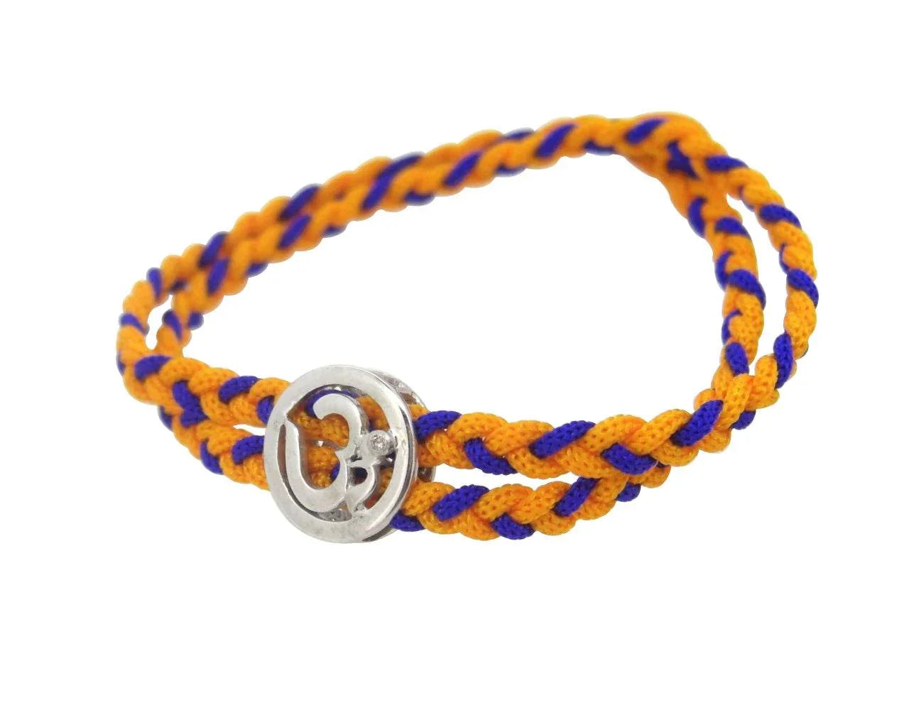 Flourescent Special Om Rakhi Bracelets - Jewelslane