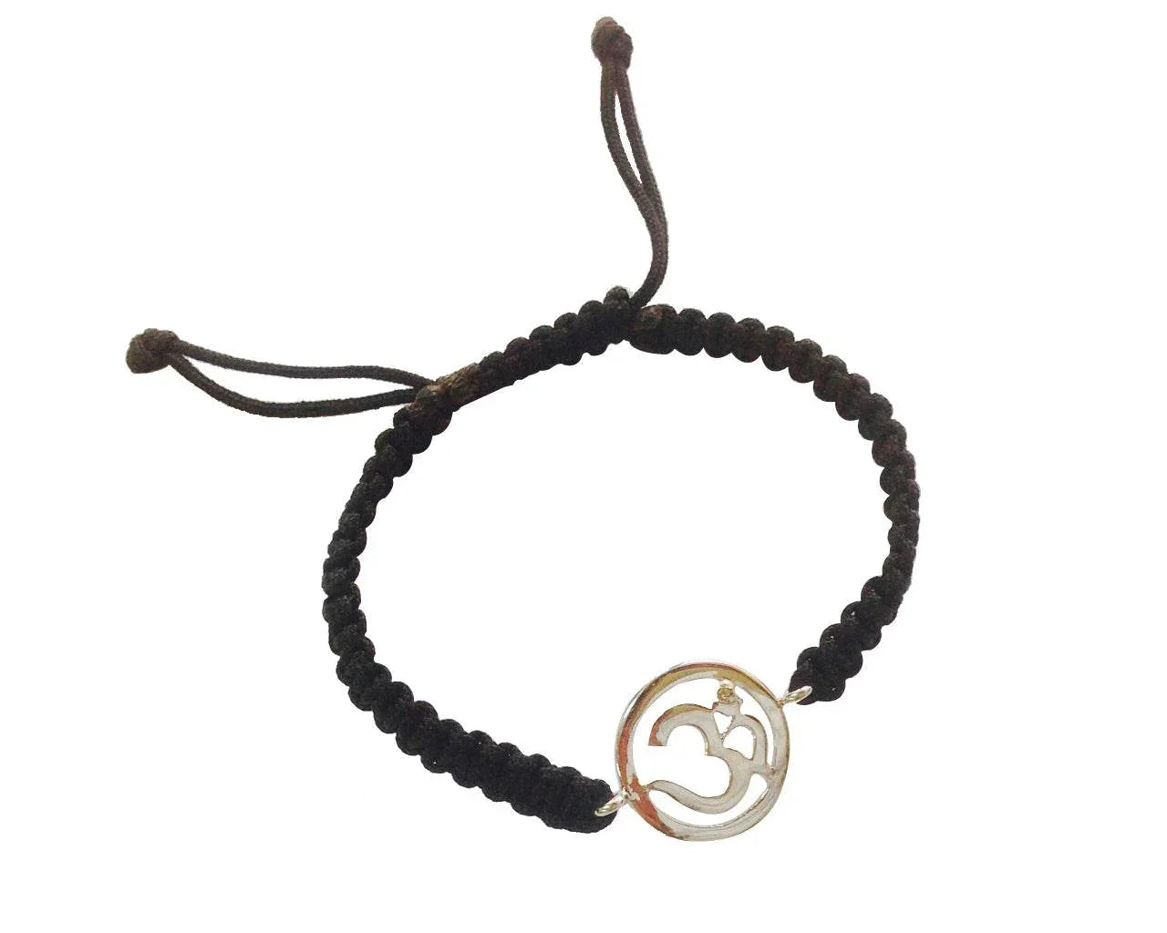 Aum Bracelet in Silver - Jewelslane