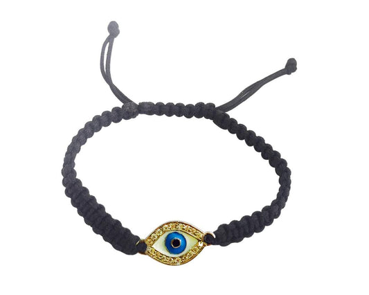 Evil Eye Silver Bracelet - Jewelslane