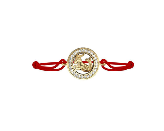Capricorn bracelet in Gold - Jewelslane