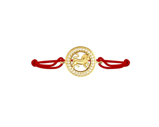 Leo bracelet in Gold Additional Image 1