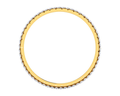 Pipa Diamond bangle in Gold - Jewelslane
