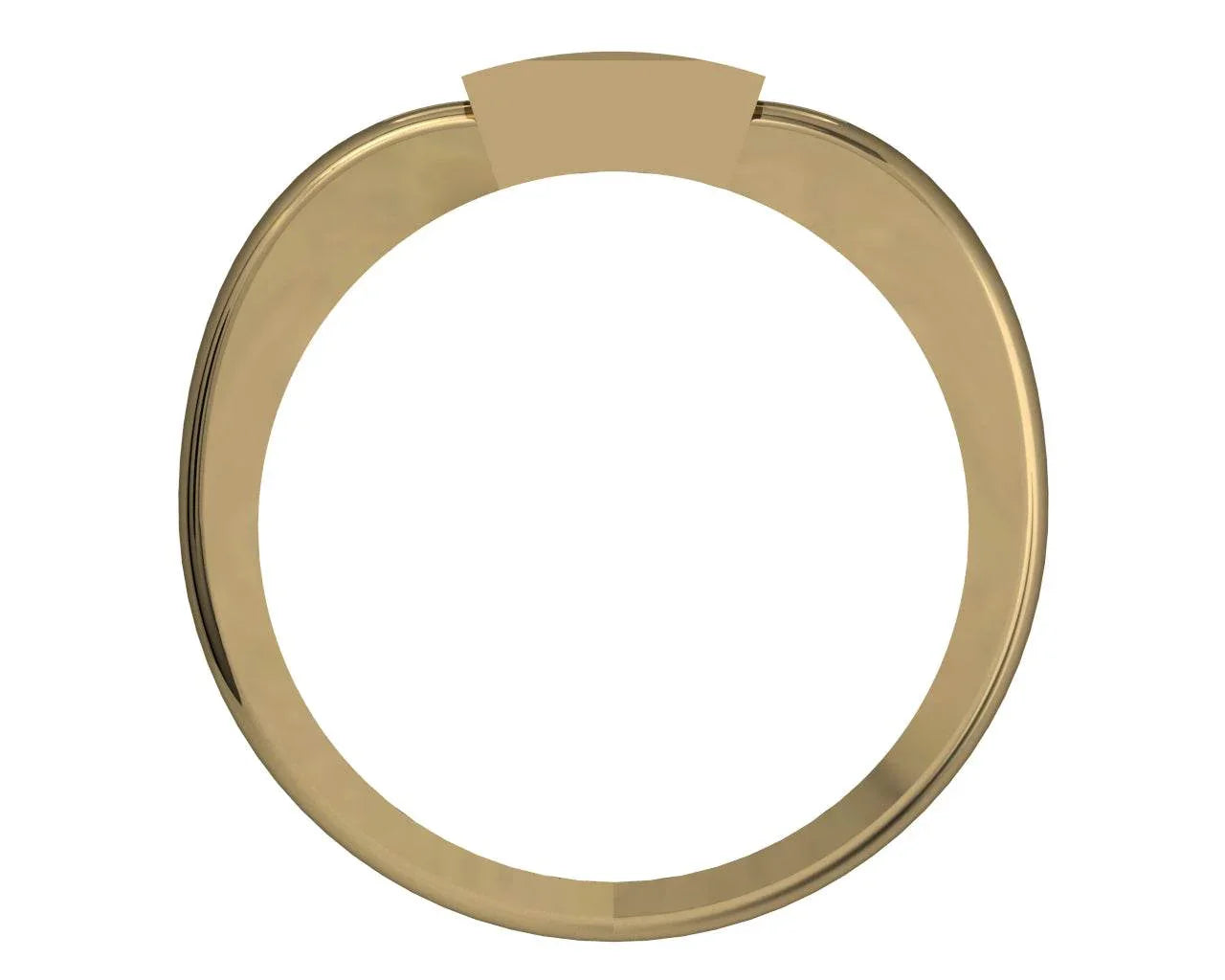 Akshay Men's Solitaire Engagement Ring - Jewelslane