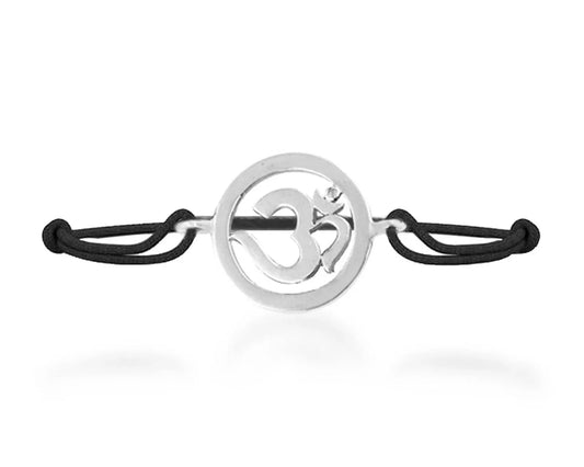 Aum Bracelet in Silver - Jewelslane