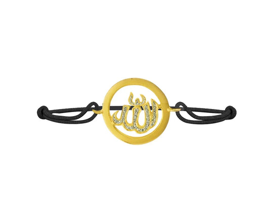 Allah Bracelet with Diamonds in Allah - Jewelslane