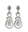 Alluring Diamond Dangledrop earrings - Jewelslane