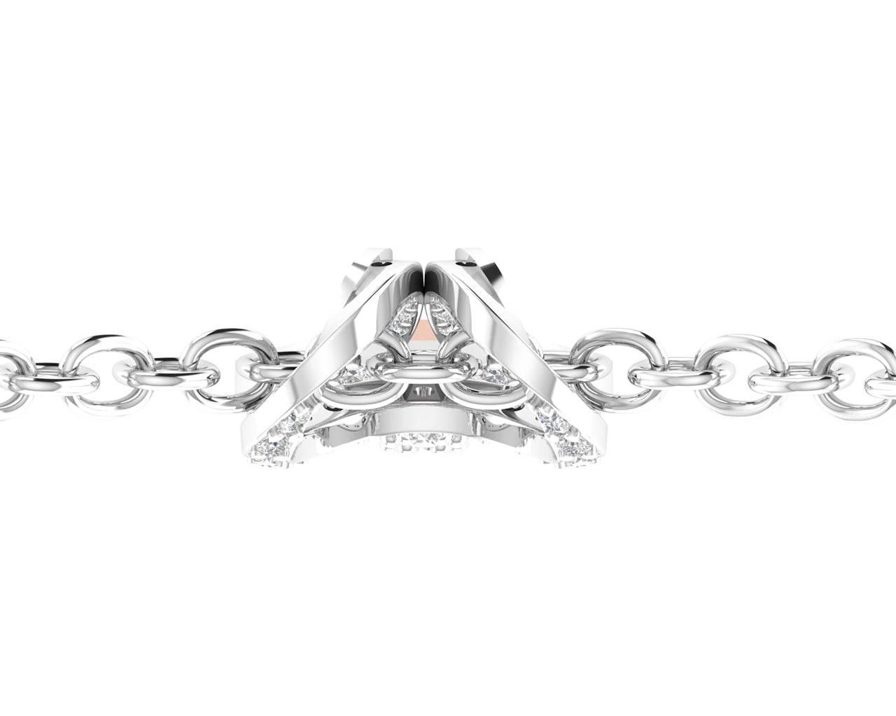 Ame diamond pendant in gold - Jewelslane