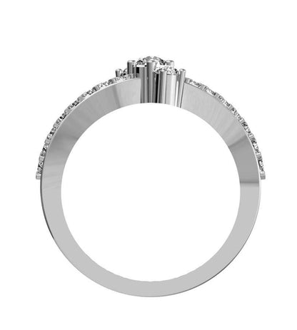 Appealing Diamond Solitaire ring - Jewelslane