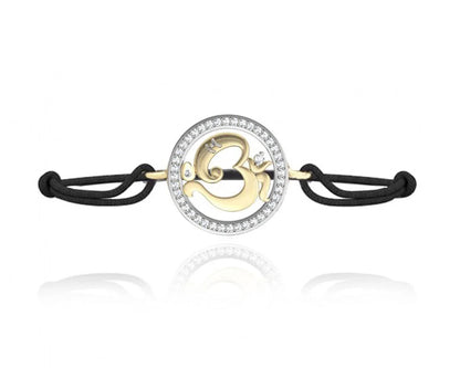 Aum Ganesh Gold Bracelet - Jewelslane