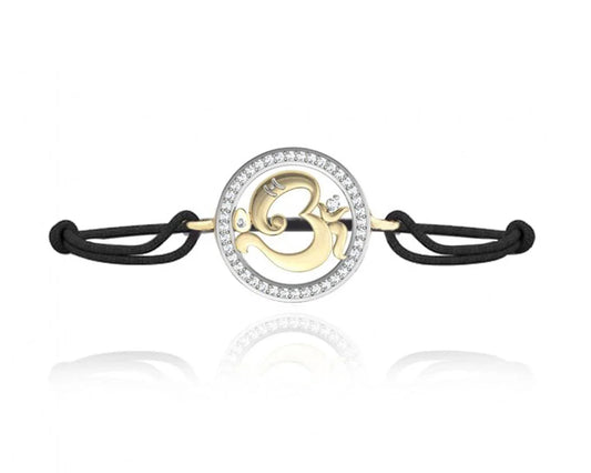 Aum Ganesh Gold Bracelet - Jewelslane