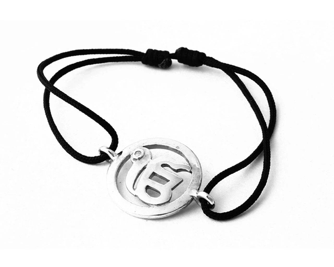 Ik Onkaar Silver Bracelet - Jewelslane