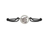 Ik Onkaar Bracelet Diamond in Silver - Jewelslane