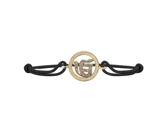 Ik Onkaar Gold Inside Diamond Bracelet - Jewelslane