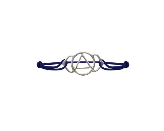 Third Eye Chakra Bracelet in Silver - Jewelslane