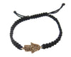 Fatima's Hand Gold and Diamond Bracelet - Jewelslane