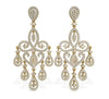 Chandelier Diamond Wedding Earrings - Jewelslane
