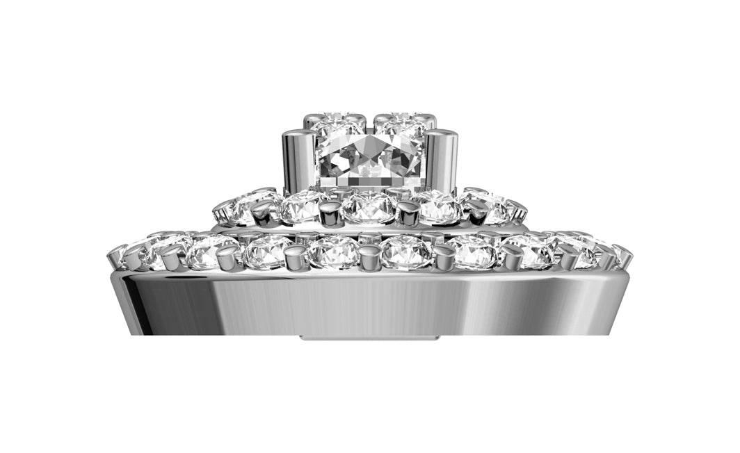 Charming diamond solitaire pendant - Jewelslane