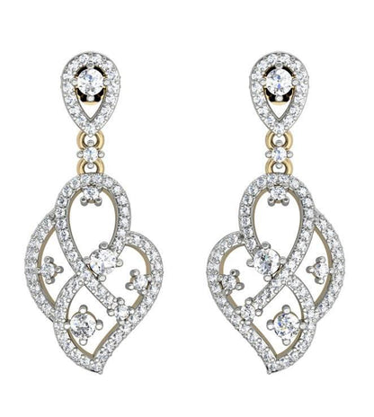 Daily wear Dangle earrings - Jewelslane
