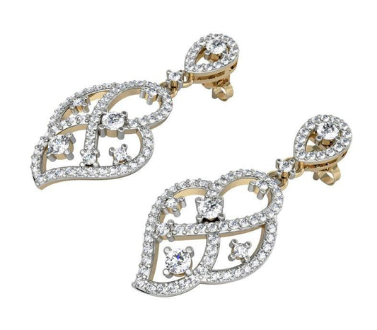 Daily wear Dangle earrings - Jewelslane