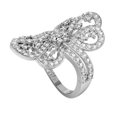 Designer Diamond Cocktail Ring - Jewelslane