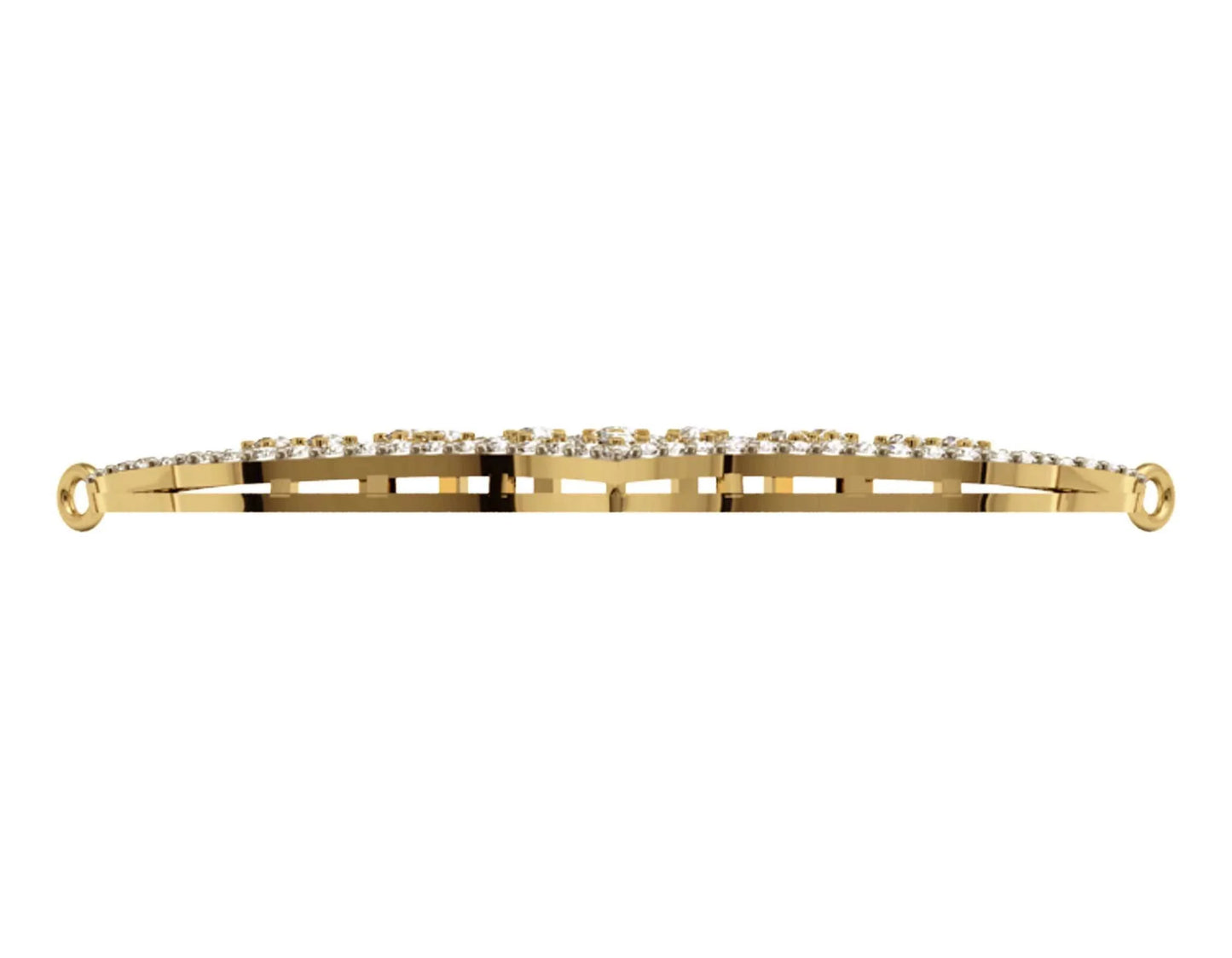 Diamond Mangalsutra in Gold - Jewelslane
