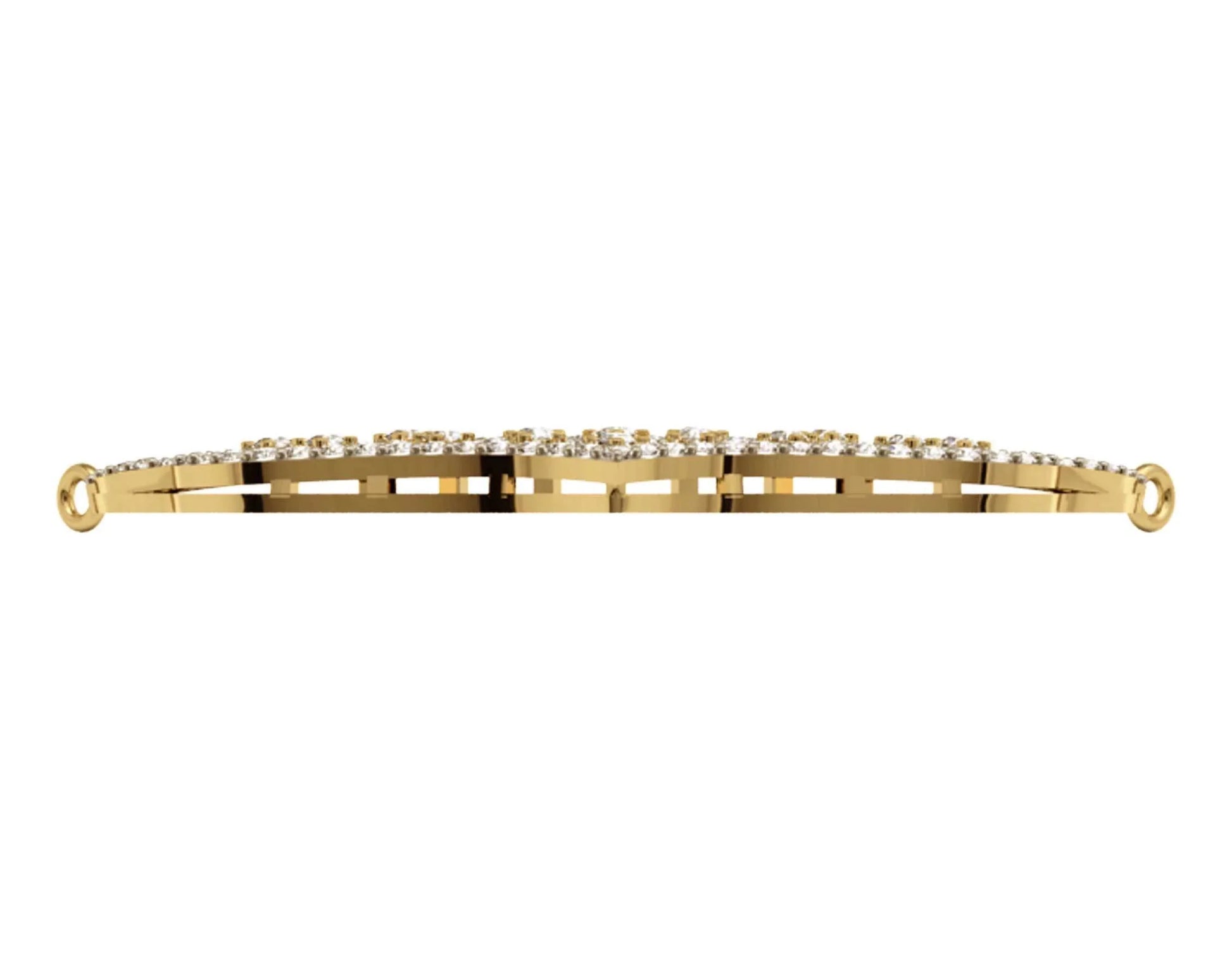 Diamond Mangalsutra in Gold - Jewelslane