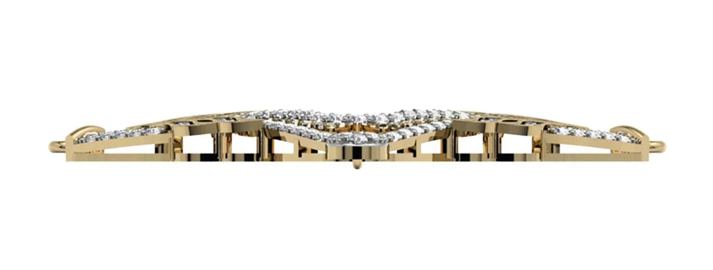 Diamond Mangalsutra Pendant - Jewelslane