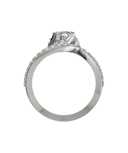 Diamond Solitaire Engagement Ring - Jewelslane