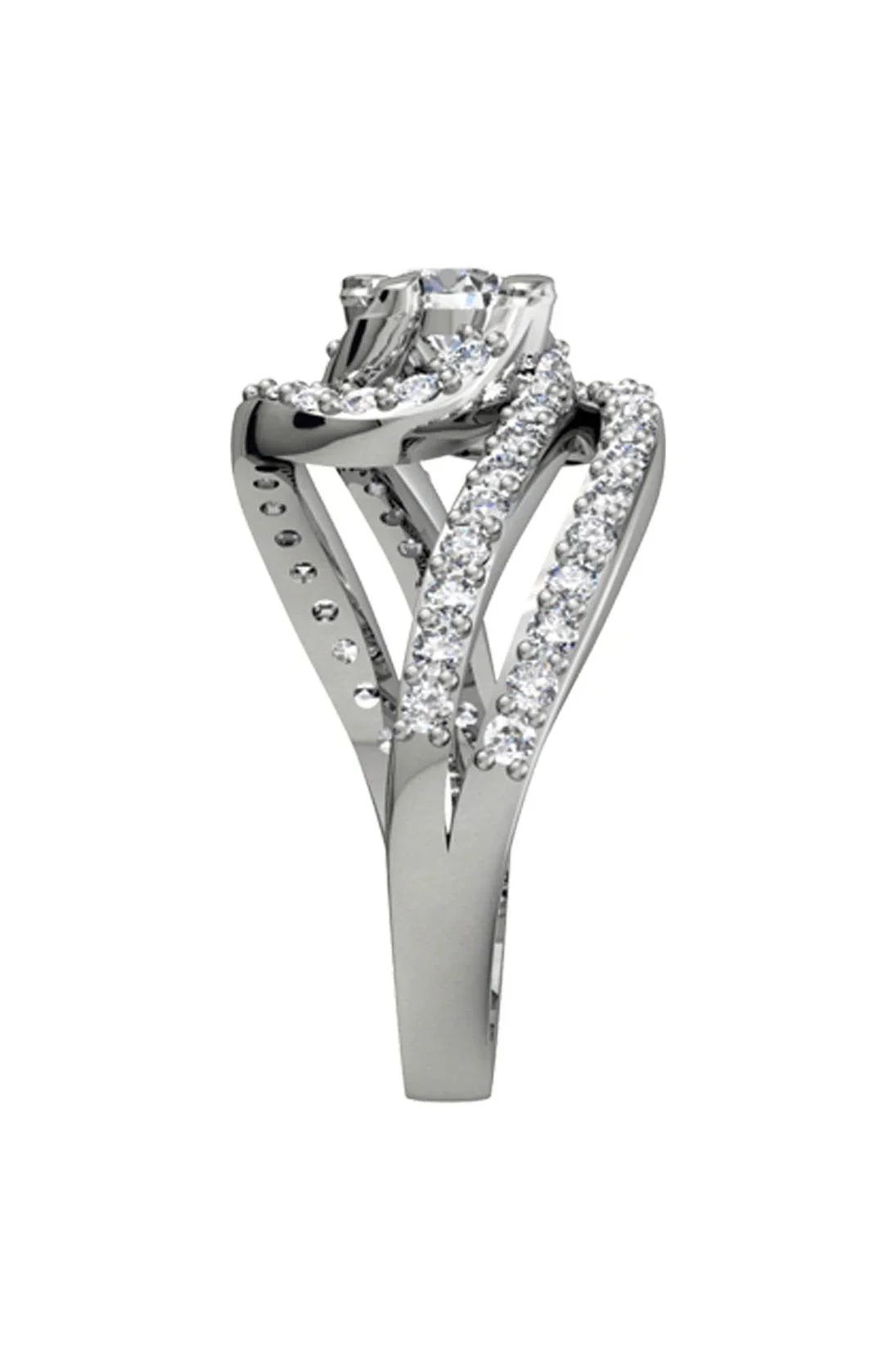 Diamond Solitaire Engagement Ring - Jewelslane