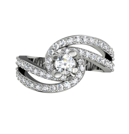 Diamond Solitaire Engagement Ring - Jewelslane