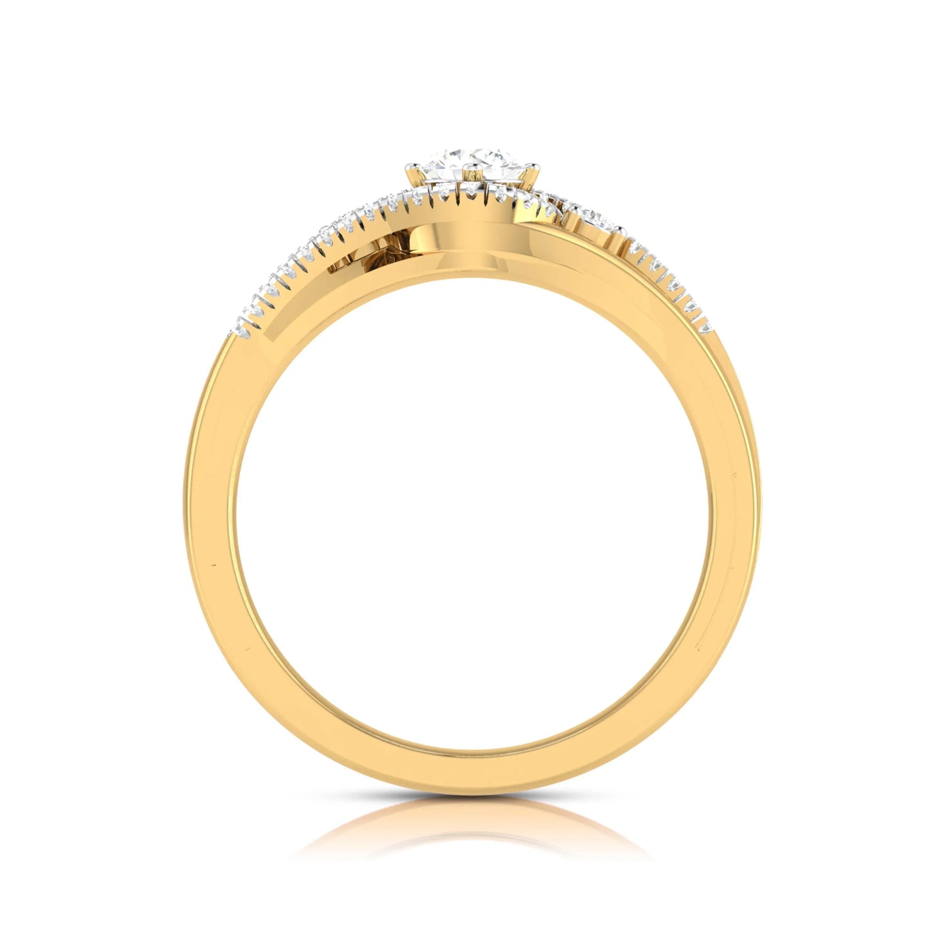 Dorothy Diamond Ring in 14k Gold - Jewelslane