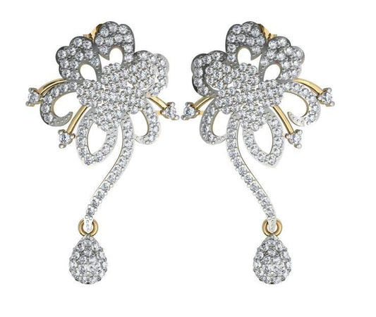 Dressy Diamond Earrings - Jewelslane