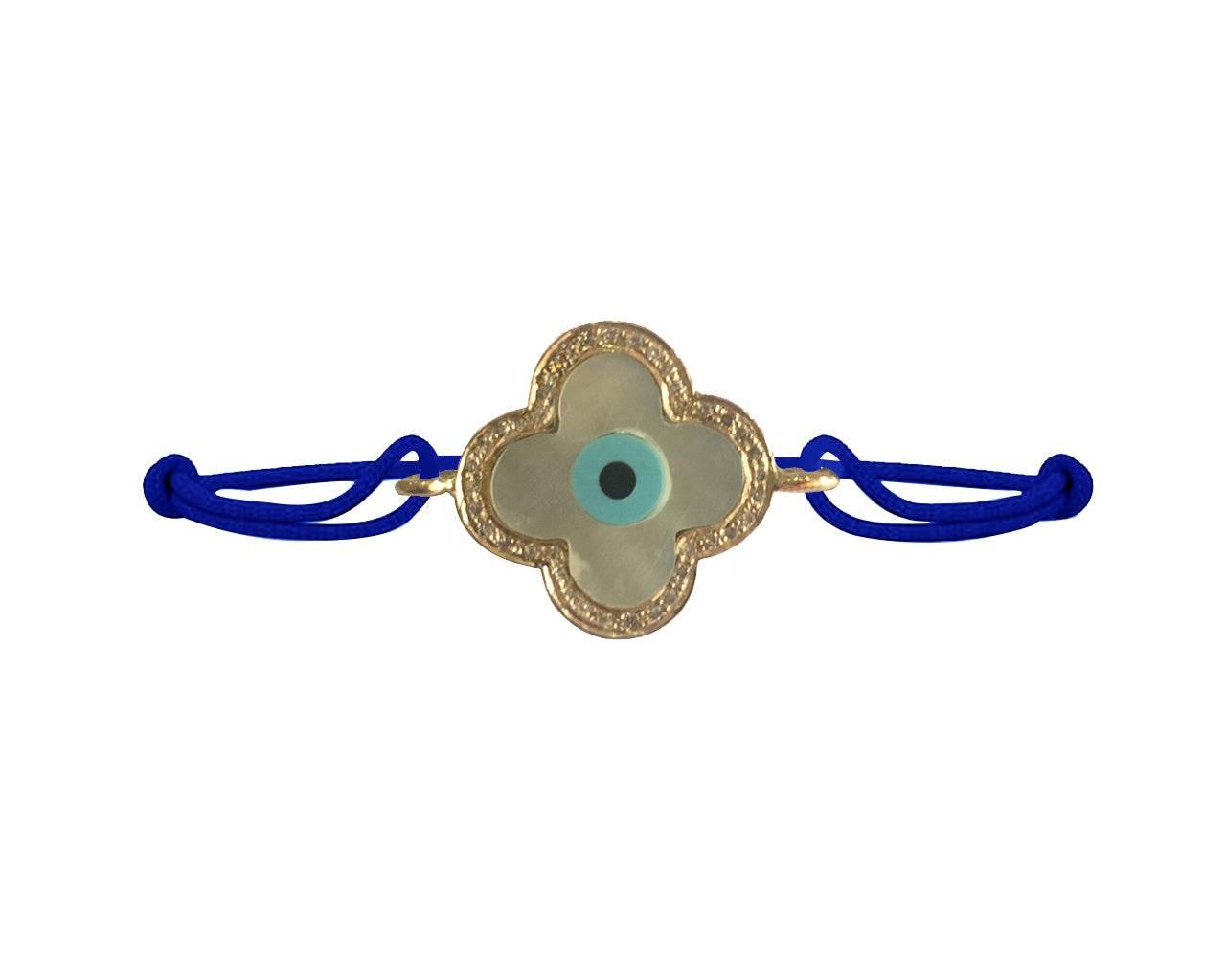 New Evil Eye Bracelet in gold - Jewelslane