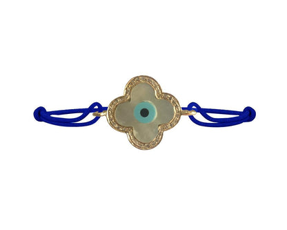 New Evil Eye Bracelet in gold - Jewelslane