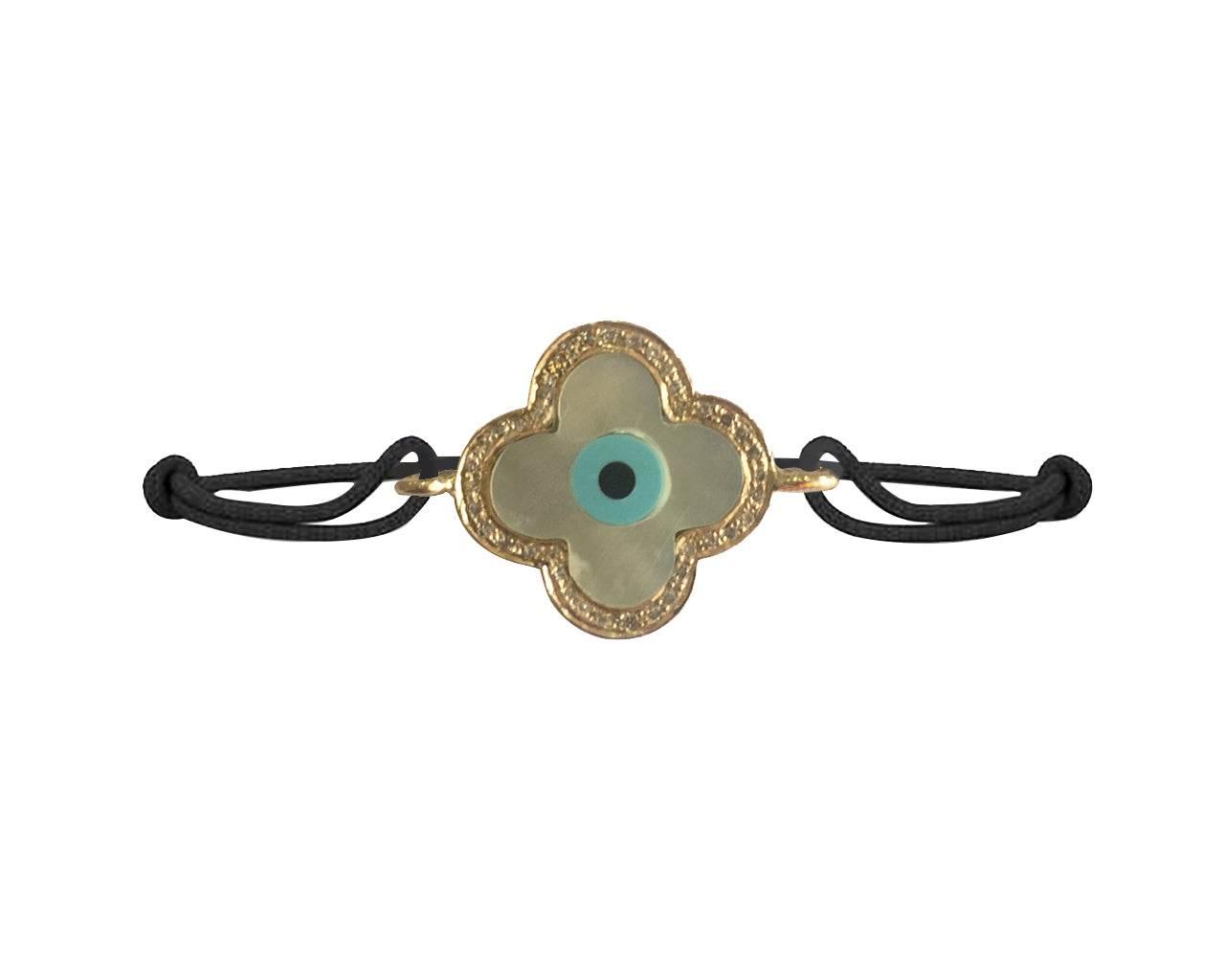 New Evil Eye Bracelet in gold - Jewelslane