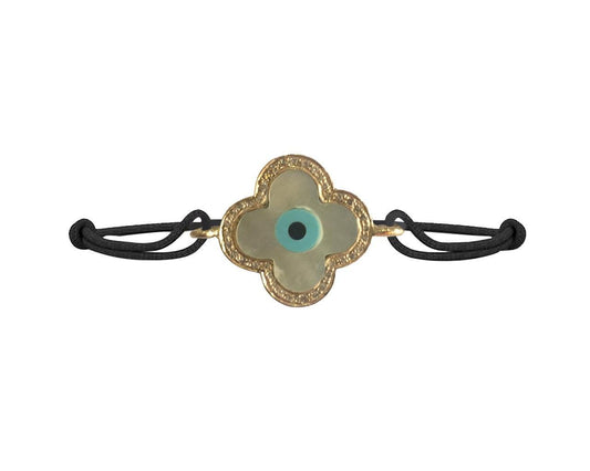 New Evil Eye Bracelet in gold - Jewelslane