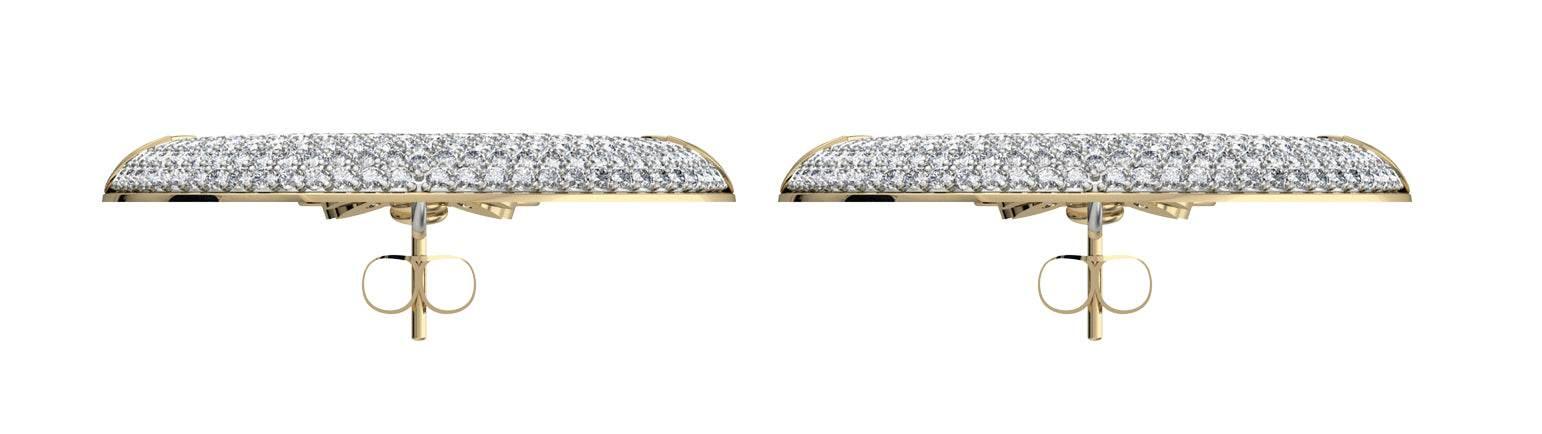 Exquisite Designer Diamond Earrings - Jewelslane