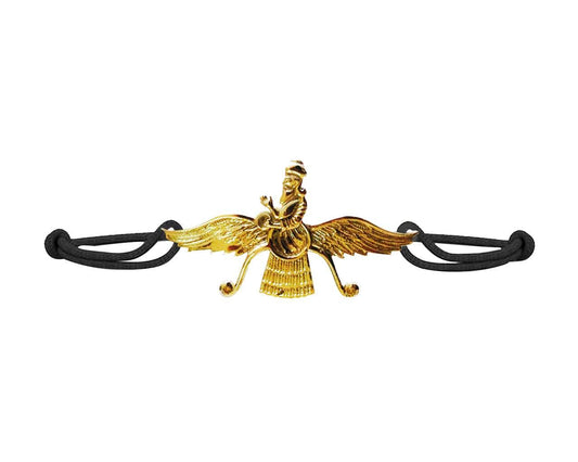 Faravahar In Gold Bracelet - Jewelslane