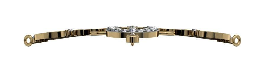 Fancy Diamond Mangalsutra - Jewelslane