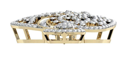Fancy Diamond Pendant in Gold - Jewelslane