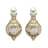 Fetching Pearl & Diamond Earrings - Jewelslane