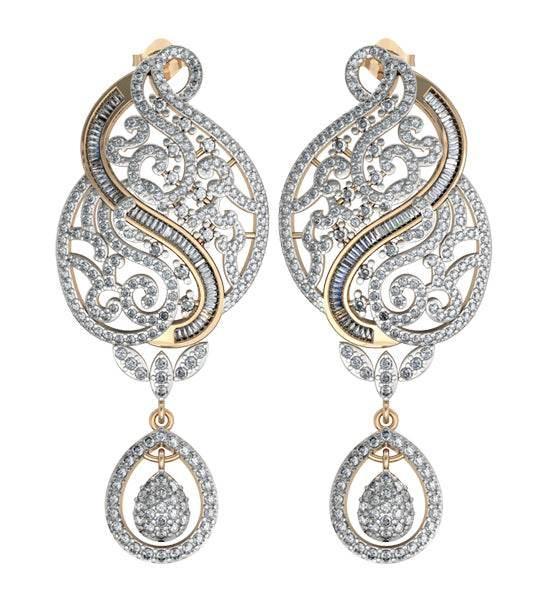 Formalwear Diamond Earrings - Jewelslane