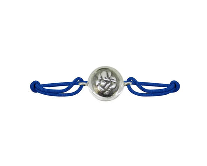 Ganpati Bracelet in Silver - Jewelslane
